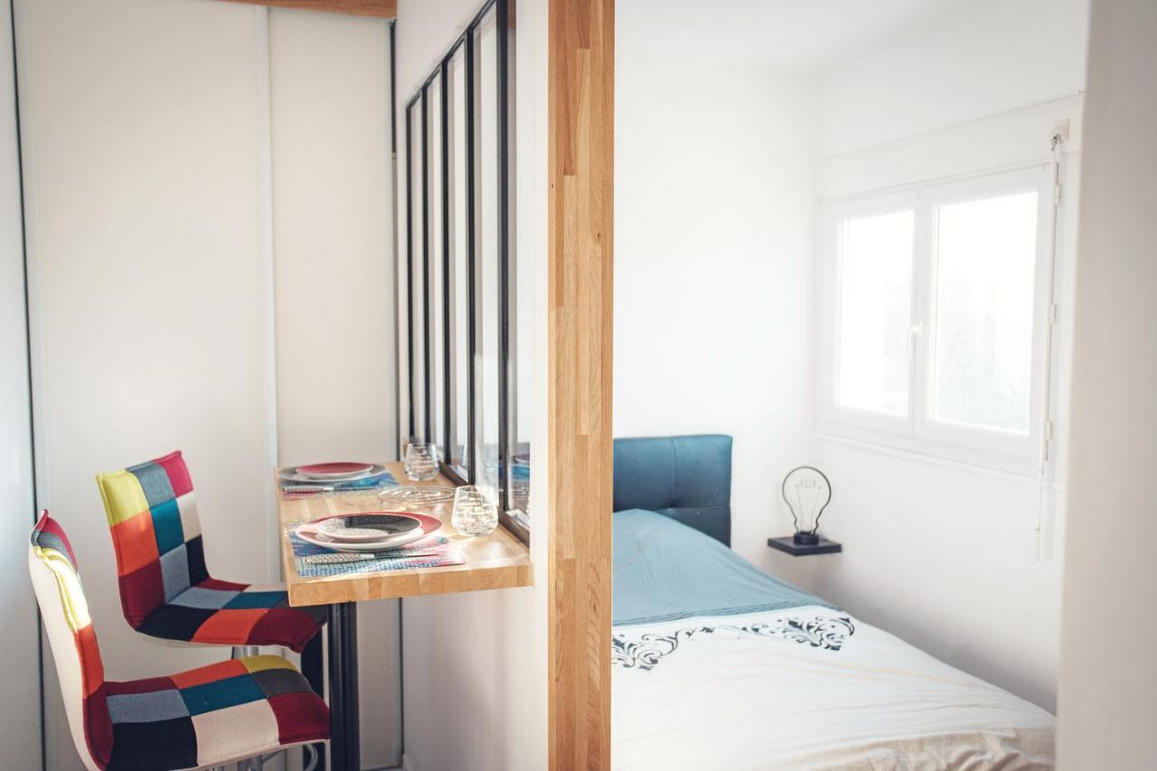 Studio cosy les pieds dans l'eau, climatisé, Parking privé, Vue montagne San-Nicolao Exterior foto